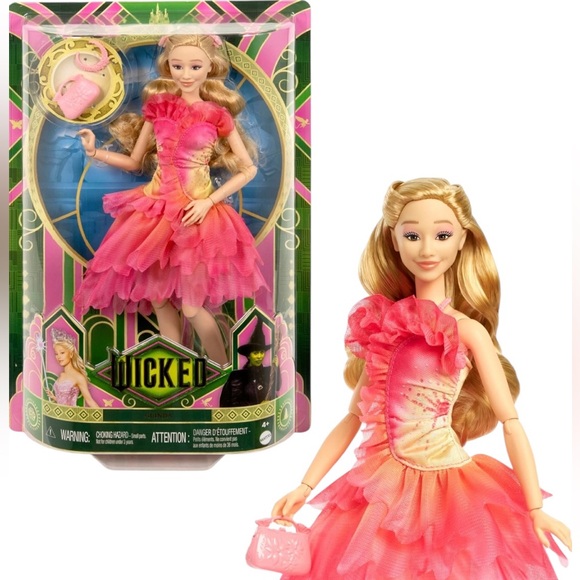Mattel Universal Wicked Glinda Fashion Doll & Accessories - Picture 8 of 9